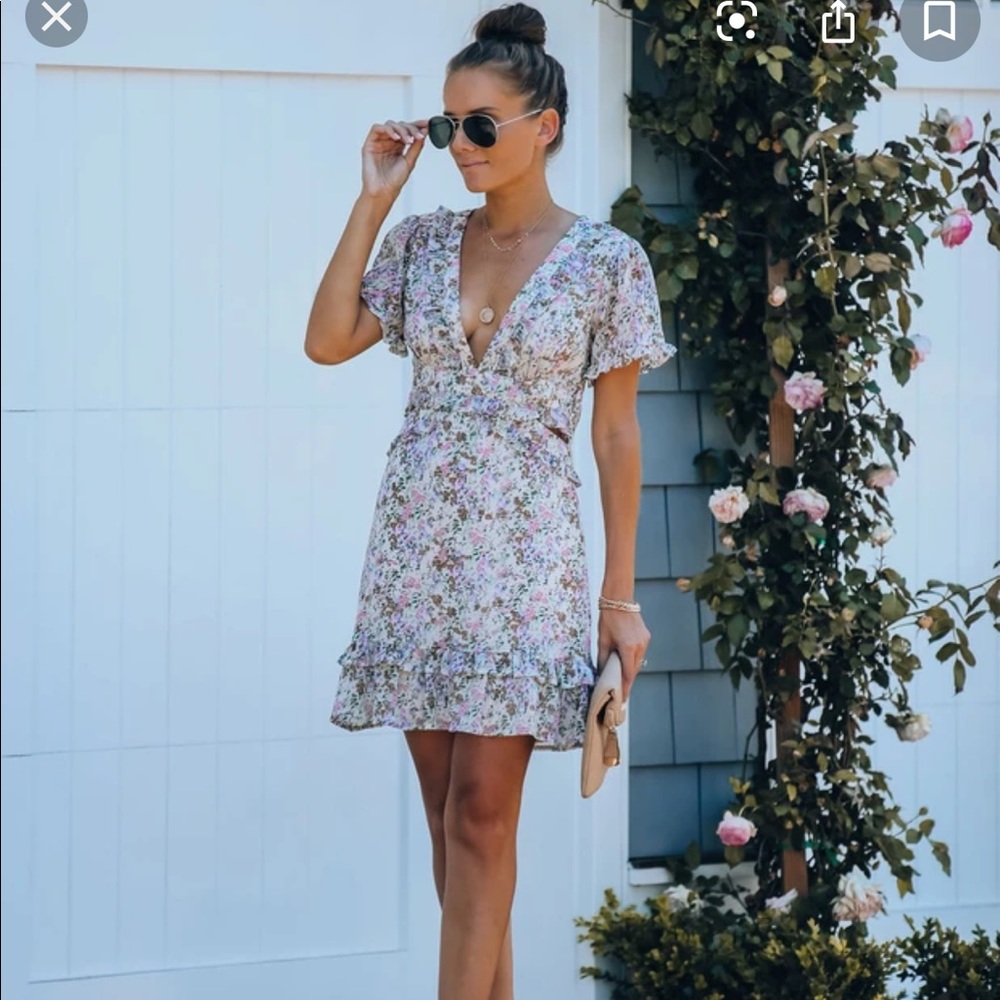 Vici backless dress